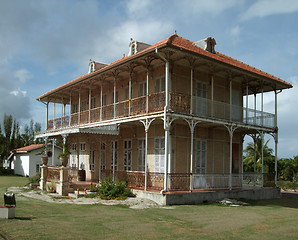 Image showing hacienda in Guadeloupe