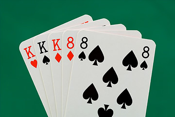 Image showing Poker hand