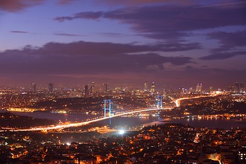 Image showing Istanbul Turkey Bosporus Bridge