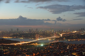 Image showing Istanbul Turkey Bosporus Bridge