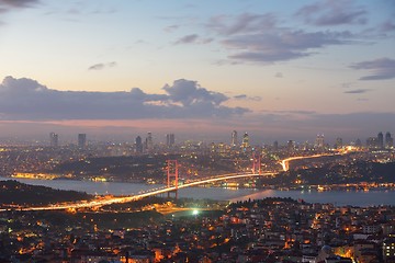 Image showing Istanbul Turkey Bosporus Bridge