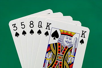 Image showing Poker hand