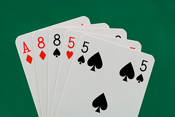 Image showing Poker hand