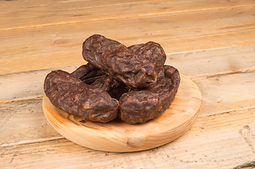 Image showing Spanish black pudding