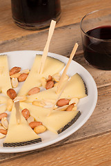 Image showing Manchego tapa