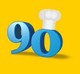 Image showing number ninety cook