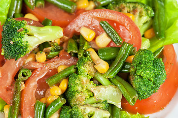 Image showing vegetable salad