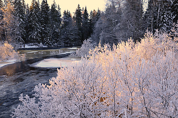 Image showing River in winter