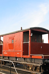 Image showing Railway Goods Guard Van