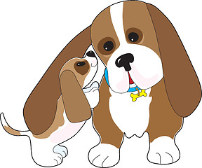 Image showing Basset Talk Dad