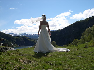 Image showing Bride in Norway