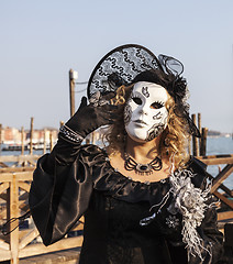 Image showing Disguised Woman