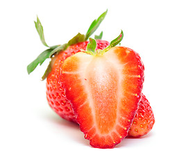 Image showing Ripe Berry Red Strawberry