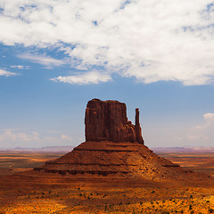 Image showing Famous Monument Valley in USA