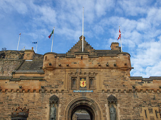 Image showing Edinburgh castle, UK