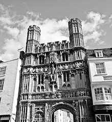 Image showing St Augustine Gate in Canterbury