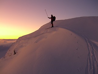 Image showing Sunset, Norway