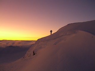 Image showing Sunset, Norway