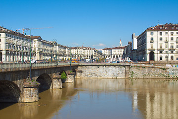 Image showing Piazza Vittorio, Turin