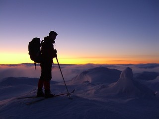 Image showing Skiing in Norway