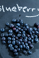 Image showing Fresh blueberries