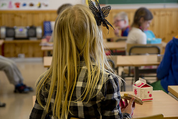 Image showing School lunch