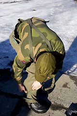 Image showing Norwegian Soldier