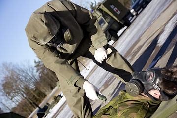 Image showing Injured Soldier