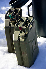 Image showing Fuel cans