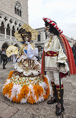 Image showing Disguised Couple