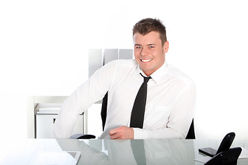 Image showing Smiling businessman