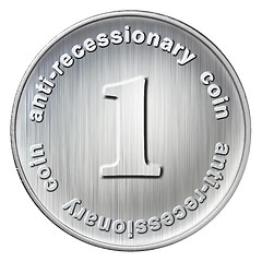 Image showing anti-recessionary coin