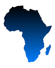 Image showing Map of Africa