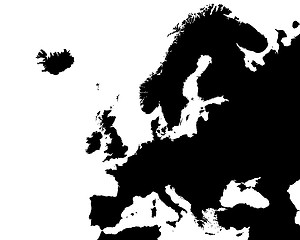 Image showing Detailed map of Europe