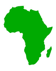 Image showing Map of Africa