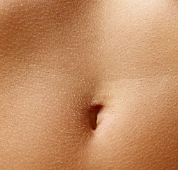 Image showing navel