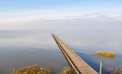 Image showing Sea pier