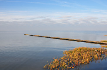 Image showing Sea pier