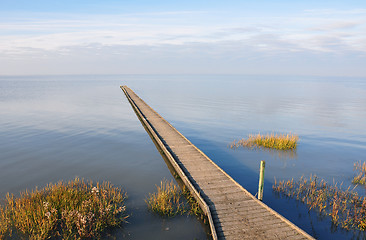 Image showing Sea pier