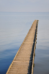 Image showing Sea pier