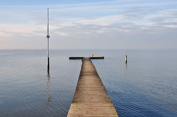 Image showing Sea pier