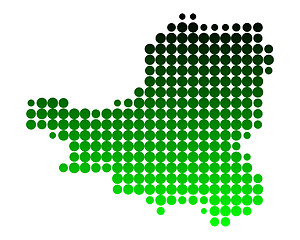 Image showing Map of Schwyz