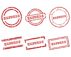 Image showing Express stamps