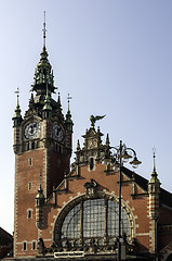 Image showing Gdansk train station.