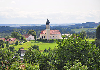 Image showing Curch Saint Stephanus in Lalling, Bavaria