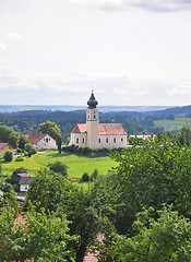 Image showing Curch Saint Stephanus in Lalling, Bavaria