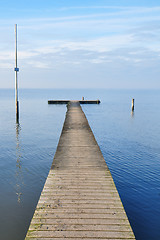 Image showing Sea pier