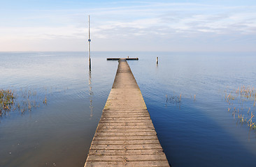 Image showing Sea pier