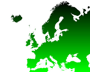 Image showing Detailed map of Europe