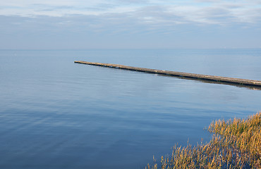 Image showing Sea pier